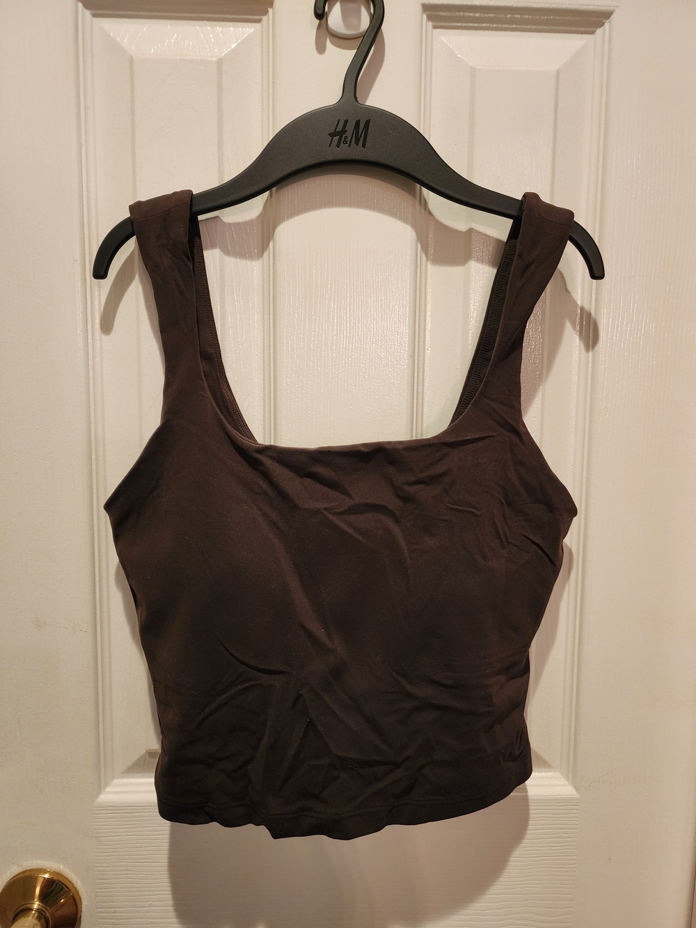 Athleta Transcend Square Neck Crop Sports Bra D-DD